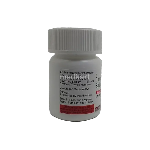 thyrox 50mcg tablet 120's